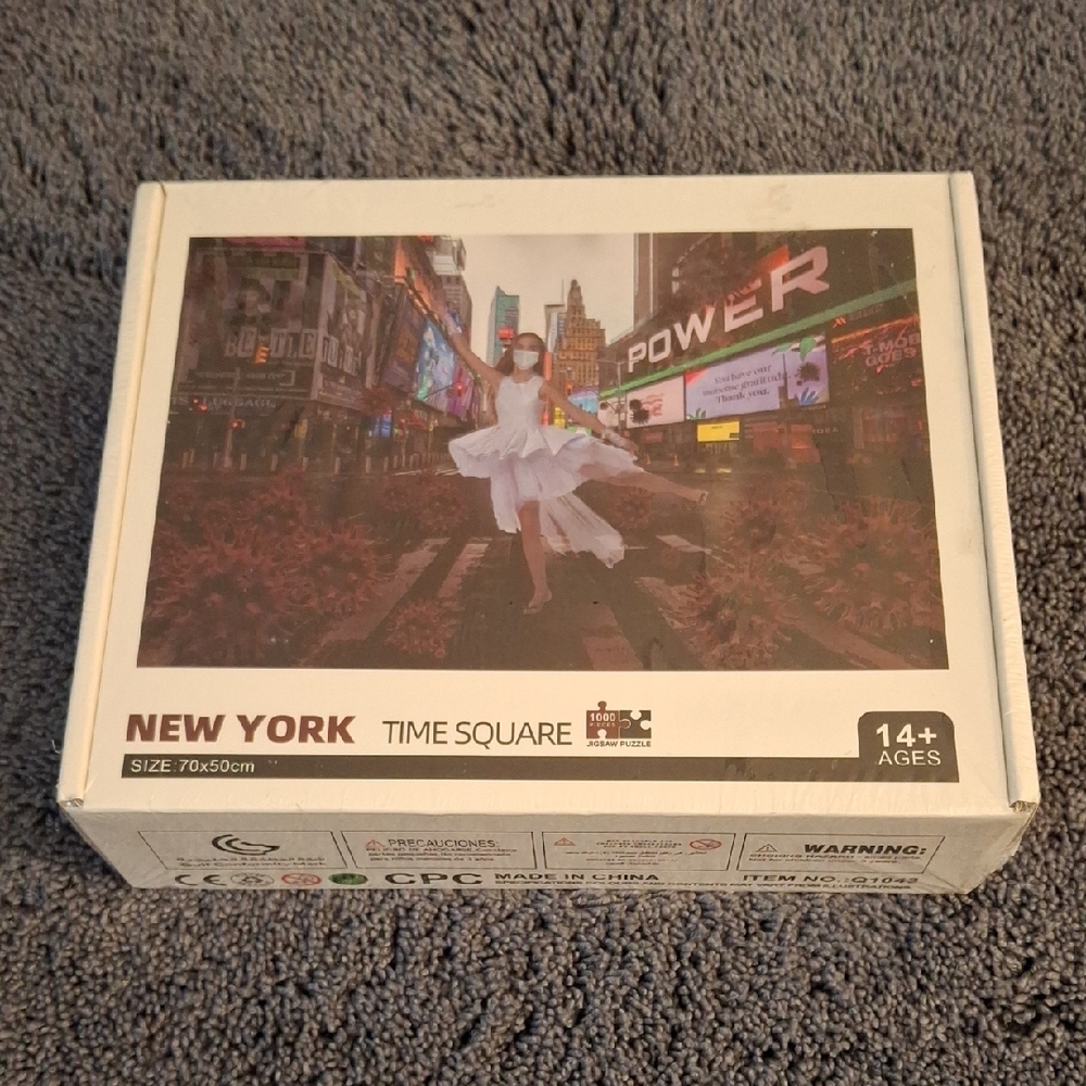 New York Times Square Puzzle 70x50cm New-Sealed
